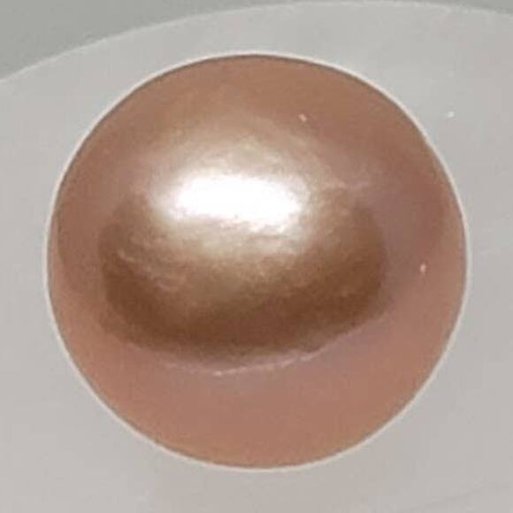 Natural Fiji 10mm South Sea Pink Pearl!! - Picture 8 of 9
